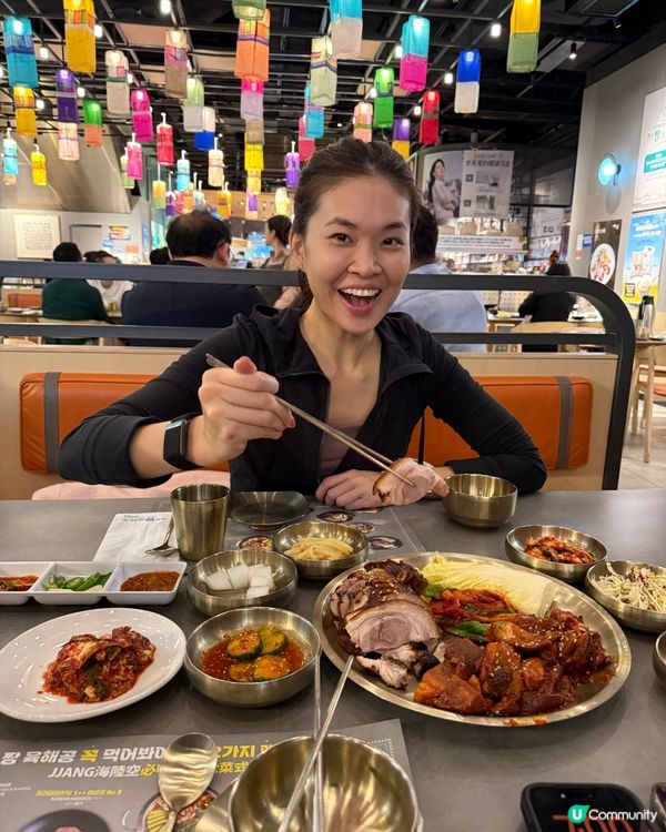 海陸空打卡！韓牛豬手💯 🇰🇷