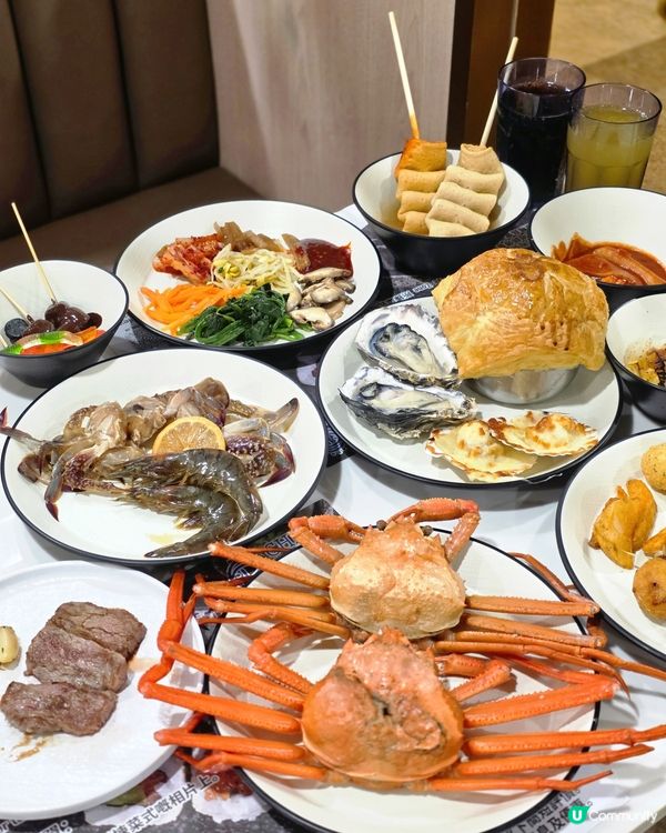 🦀全港首間~ 韓式自助餐! 