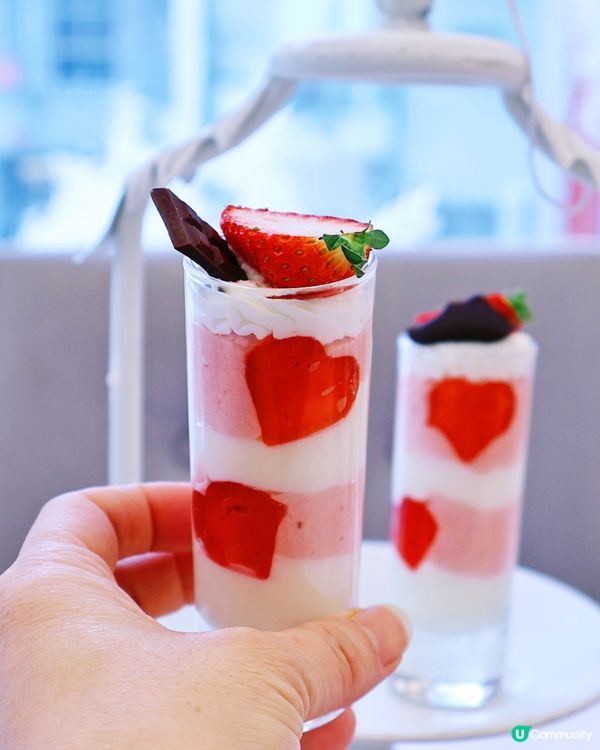 情人節限定🍓💖 中目黒下午茶！