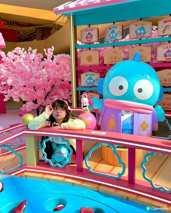 水怪新春花庭園！🌸🐉