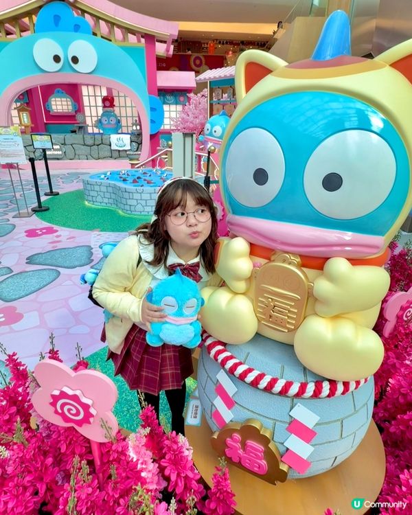 水怪新春花庭園！🌸🐉