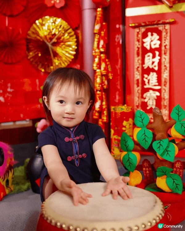 🧧新年就快到，影返輯兩歲照先🧨