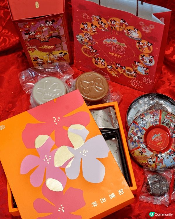 【奇華迪士尼新春禮盒登場！與米奇好友齊賀新歲🧧】