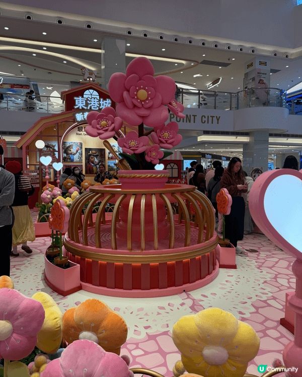 東港城新年打卡以「新春駿樂園」為主題，逾3000呎互動空間有...