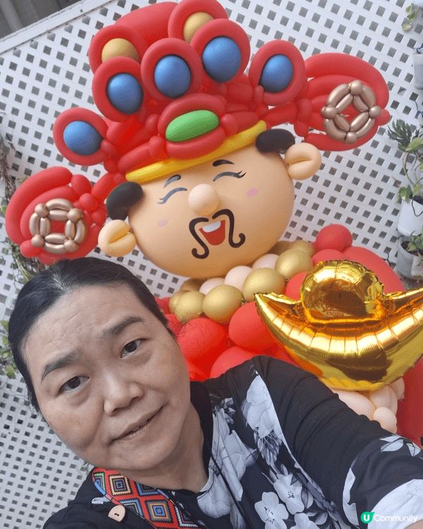 應節分享節日喜悅，打卡位好靚，想和其他人分享。