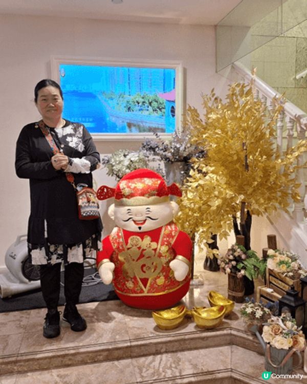 應節分享節日喜悅，打卡位好靚，想和其他人分享。