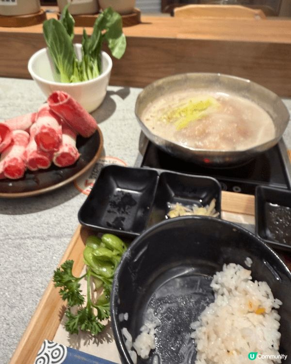 在太子千島吃壽喜燒有很好的肉吃，值得推介比所有人吃，很好吃和...