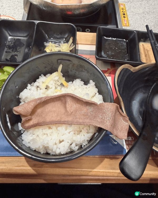 在太子千島吃壽喜燒有很好的肉吃，值得推介比所有人吃，很好吃和...