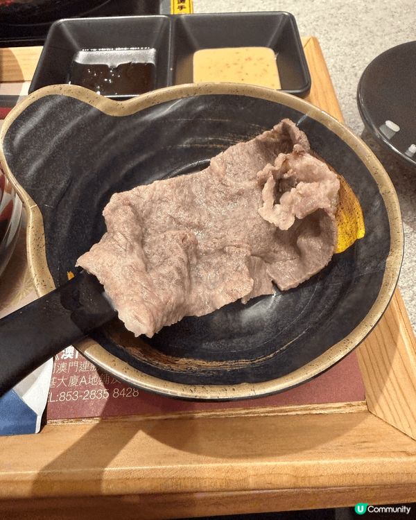 在太子千島吃壽喜燒有很好的肉吃，值得推介比所有人吃，很好吃和...