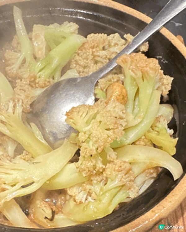 在深圳食啫啫菜，有啫啫蜆，啫啫椰菜花好好味！