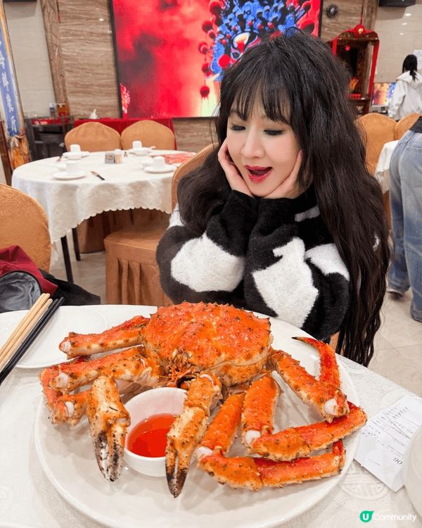 深圳海鮮街必吃 原隻帝皇蟹極鮮味