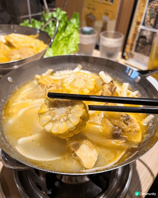 天氣凍就想食啲熱辣辣嘅嘢，呢晚係金仔米線見到佢哋都出左一人鍋...