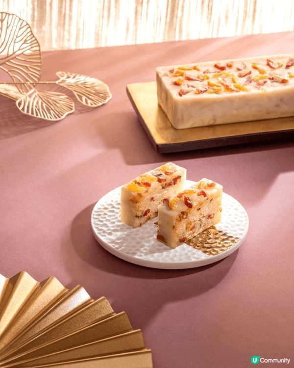金玉滿堂蘿蔔糕、鴻運年糕、臘味芋頭糕、椰汁紅豆糕等