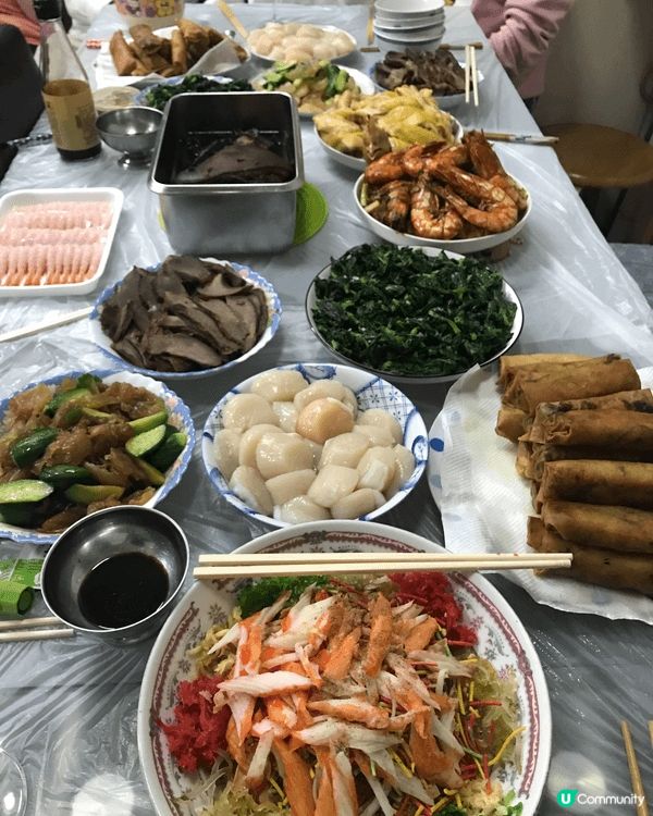 過年時家庭餸菜