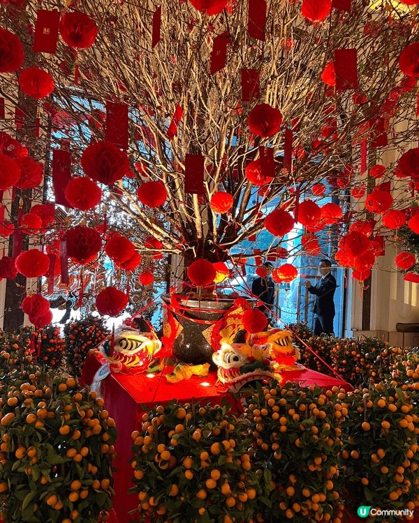 香港半島酒店新年打卡必看