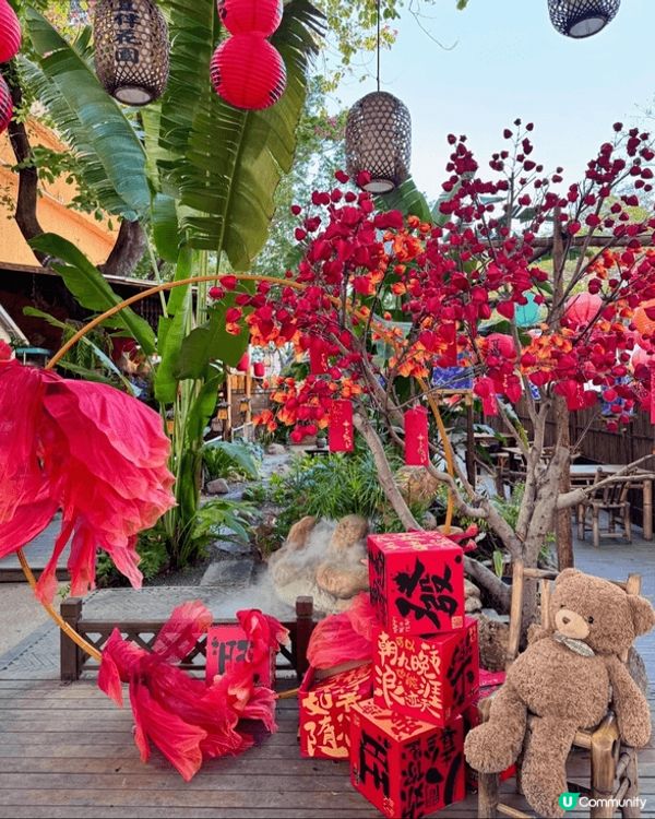 2026深圳新年好去處｜豆伴花園：沉浸式新春花海與節慶體驗