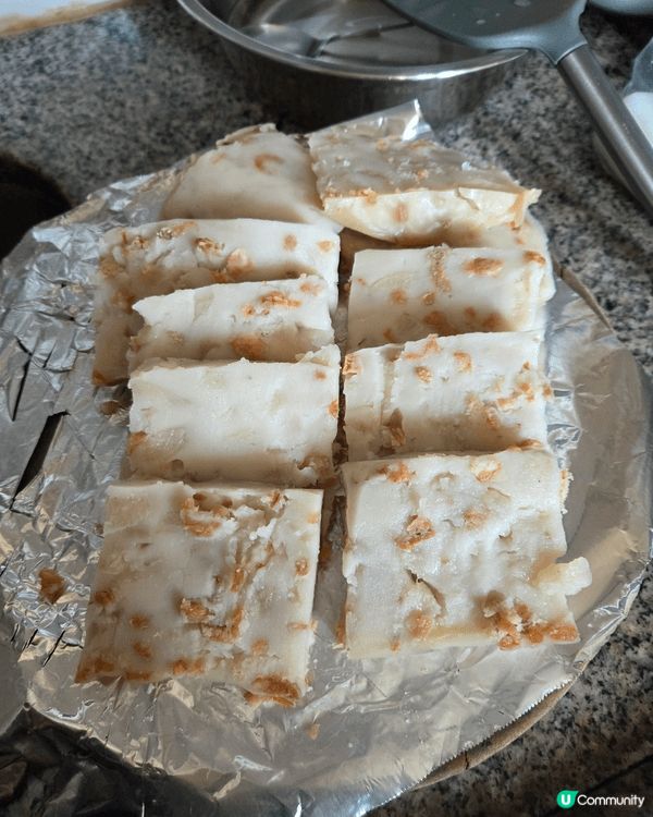 過年不能少年糕，由其是買少見少的柴火年糕