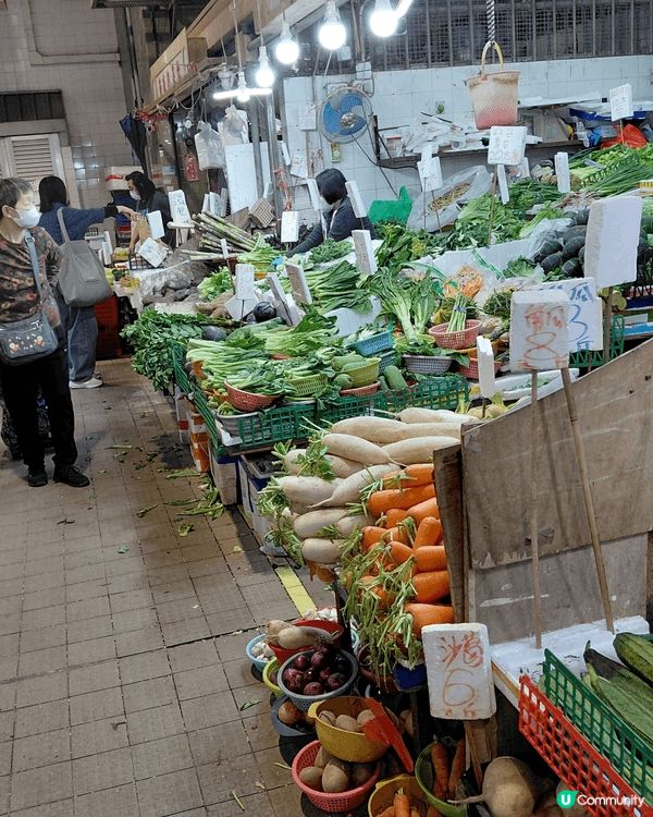 逛濕街市，近過年的日子，明顯有分別，例如平日少現的慈姑，出現...