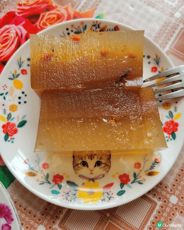 桂花杞子棗皇糕，清甜香口的凍食甜品，補血養顏潤肺，㊗️馬年財...