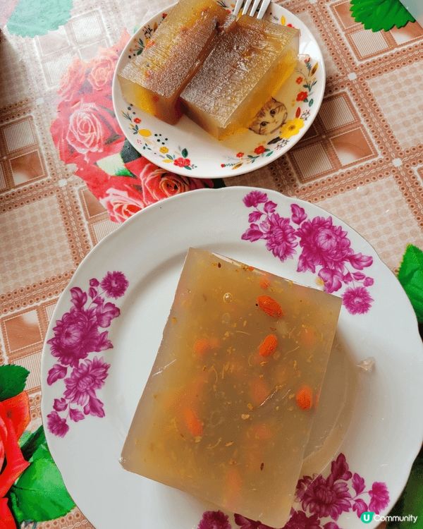 桂花杞子棗皇糕，清甜香口的凍食甜品，補血養顏潤肺，㊗️馬年財...