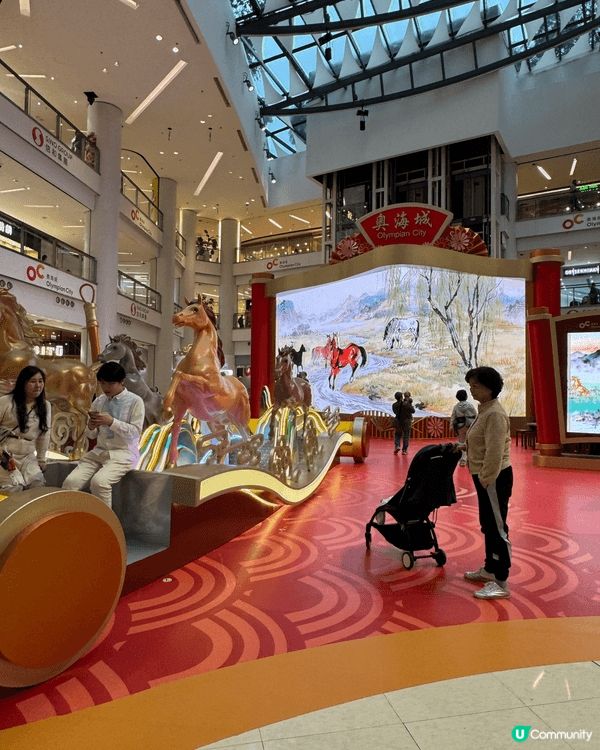 我今日要同大家介紹係位於大角咀奧海城二期，「徐悲鴻的時空對話...