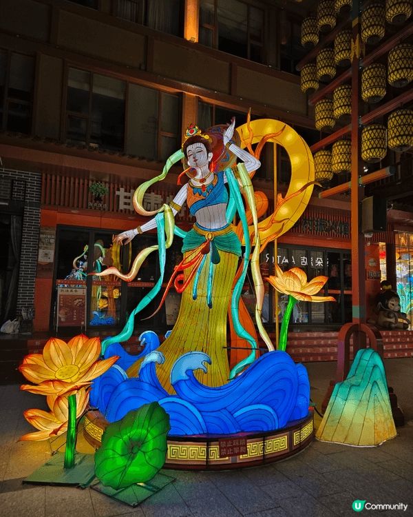 敦煌新年燈會免費逛🏮2026三個月限定・穿越千年的沙漠光影盛...