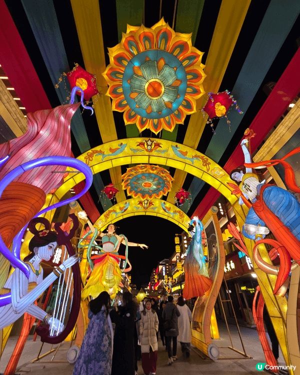 敦煌新年燈會免費逛🏮2026三個月限定・穿越千年的沙漠光影盛...