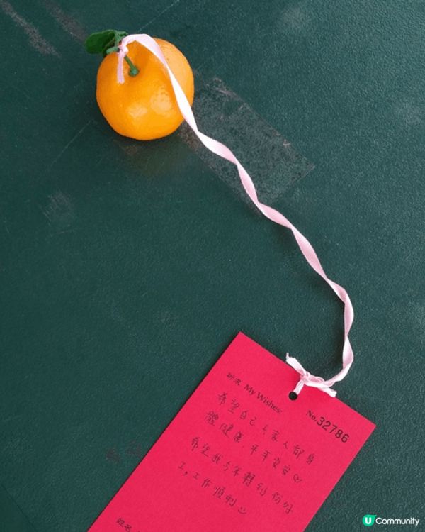 喺農曆新年期間，我最鍾意去林村許願樹🎋，呢度真係好有節日氣氛...