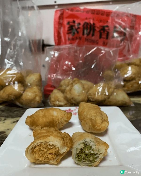 新年我最鍾意食傳統角仔，外酥脆嫩，入口鬆化，真材實料，真係好...