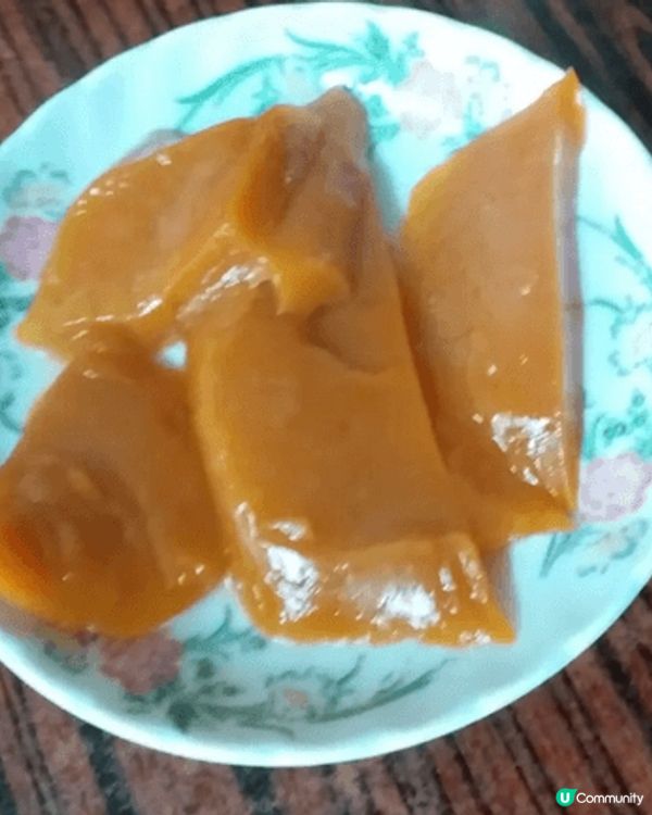 蔗汁年糕食落好清甜，口感彈牙，軟軟糯糯，無論煎定係蒸都非常好...