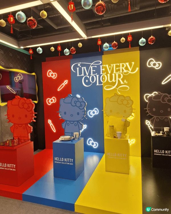 呢個係旺角西洋菜街最新的免費新春打卡位--百老匯的hello...