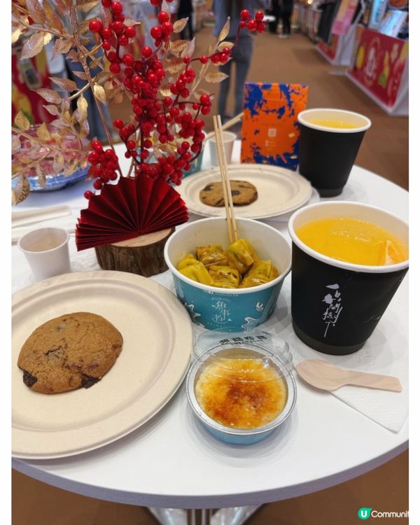 合和商場新春市集🧧必影超過四米高桃花樹💓‼️