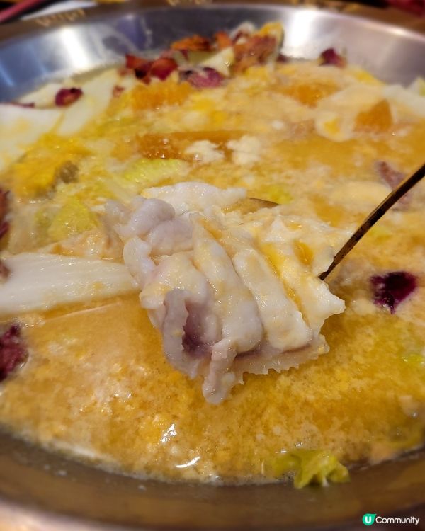 滋補豆乳鍋！龍躉玫瑰超吸睛！🌹🍲