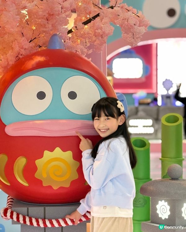 和風新春遊！🌸 新港城中心超好玩！✨