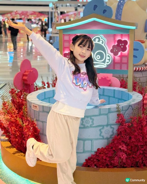 和風新春遊！🌸 新港城中心超好玩！✨