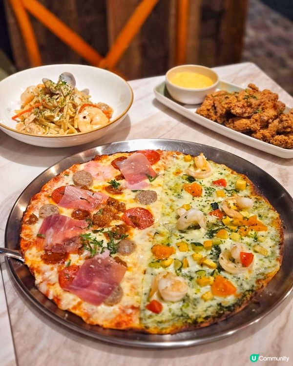 西西里風情🍕&238雙拼薄餅😋