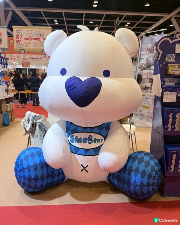 Snow Bear 荷花展執到寶！👶🏻✨