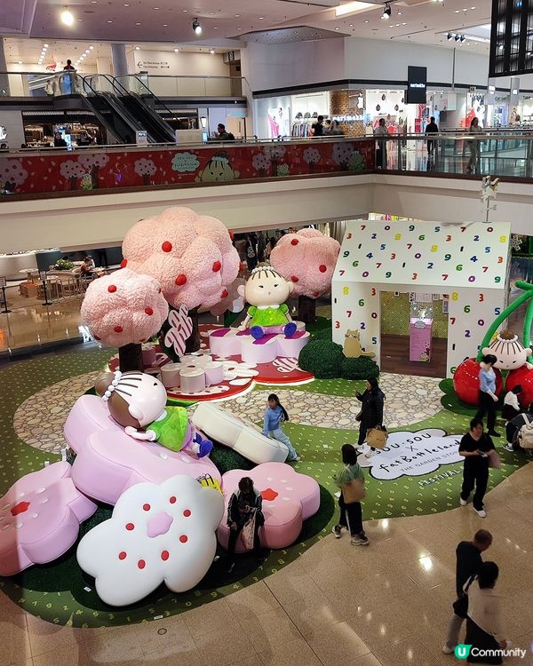 📸又一城肥波兔打卡位！🐰💖