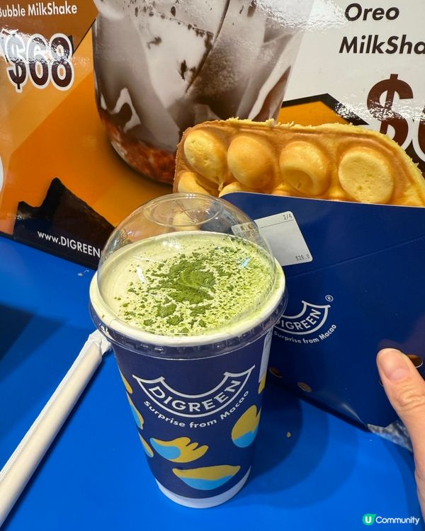 沙田DIGREEN x Horlicks！有新飲品