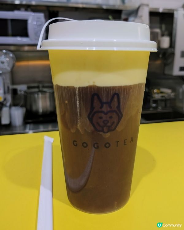 鹹甜濃郁奶蓋茶🧀