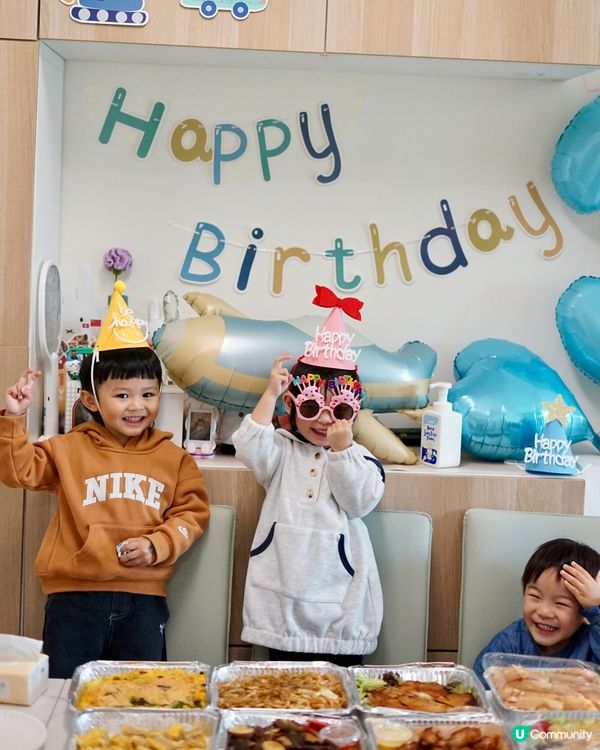同學仔生日飯 🥳 3歲啦！