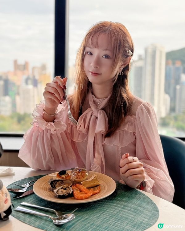 銅鑼灣美食｜週日的維港景觀半自助早午餐