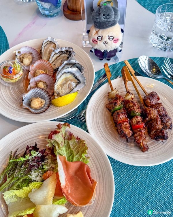 銅鑼灣美食｜週日的維港景觀半自助早午餐