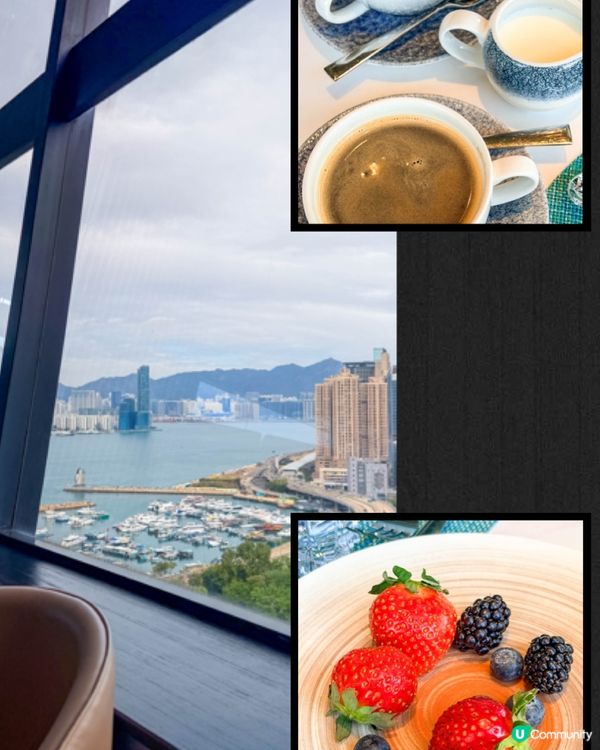 銅鑼灣美食｜週日的維港景觀半自助早午餐