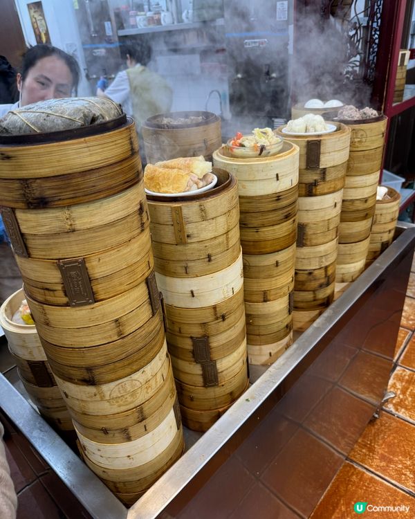 蓮香樓 食點心 超多遊客