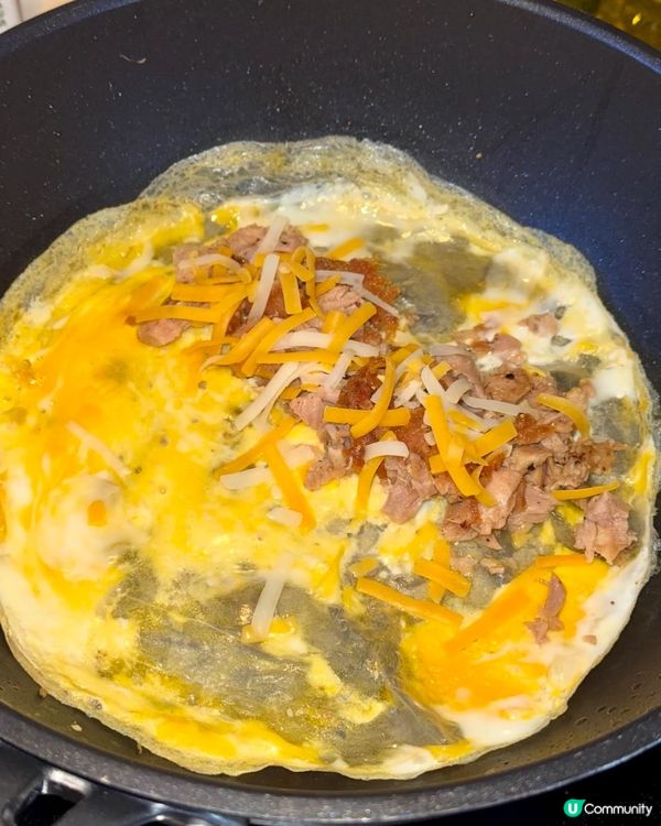 10分鐘食譜の《吞拿魚芝士米紙蛋餅》🍳