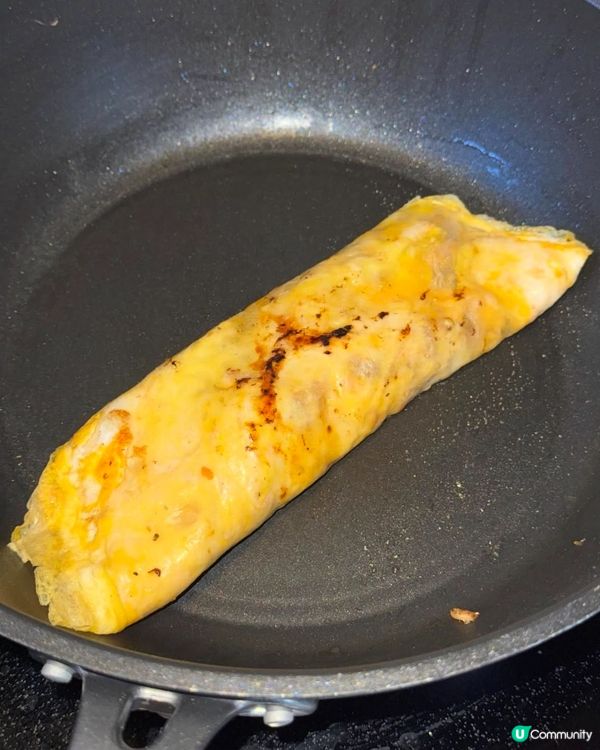 10分鐘食譜の《吞拿魚芝士米紙蛋餅》🍳