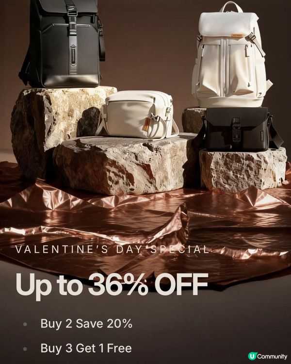 Nayo Smart｜Urban UL2 sling bag｜單肩斜跨包｜側孭袋｜情人節優惠｜專屬優惠碼 LEO10