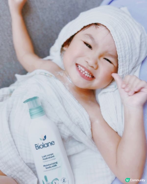 法國No.1嬰幼Biolane天然由潔膚到潤膚照顧肌膚每一步