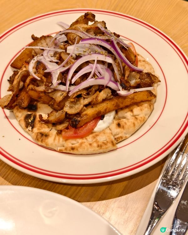 抵食皮塔餅烤肉拼盤套餐